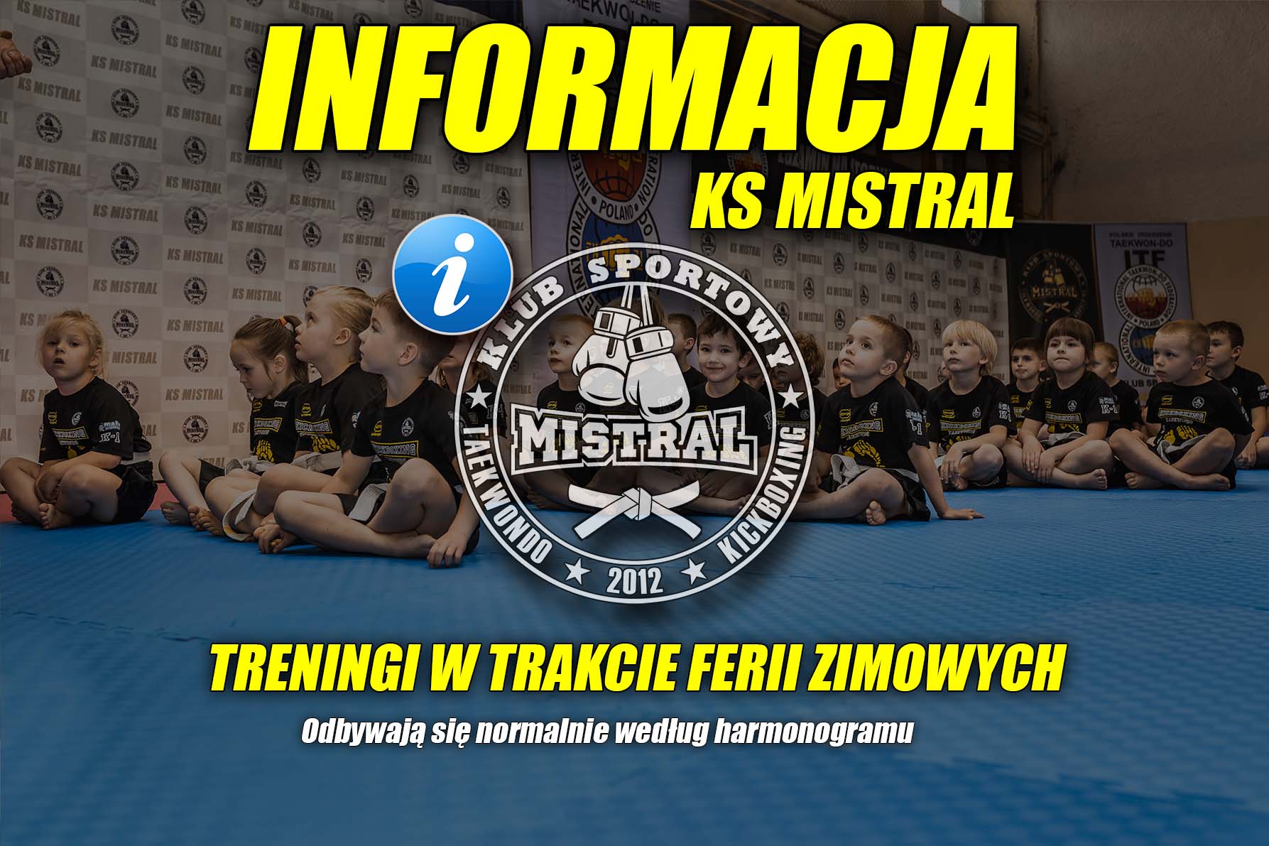Informacja KS MISTRAL - treningi w ferie 2023.jpg