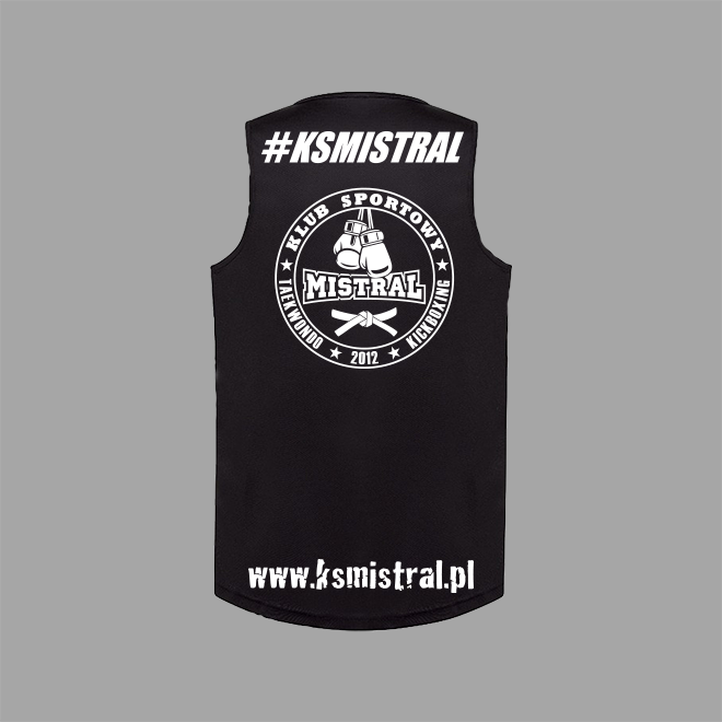 KS Mistral, T-shirt sport tył.jpg