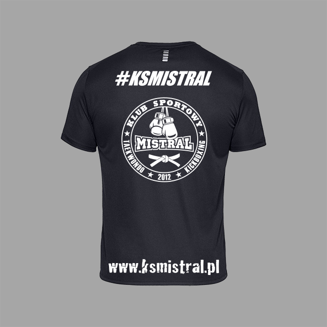 KS Mistral, T-shirt under armour tył.jpg